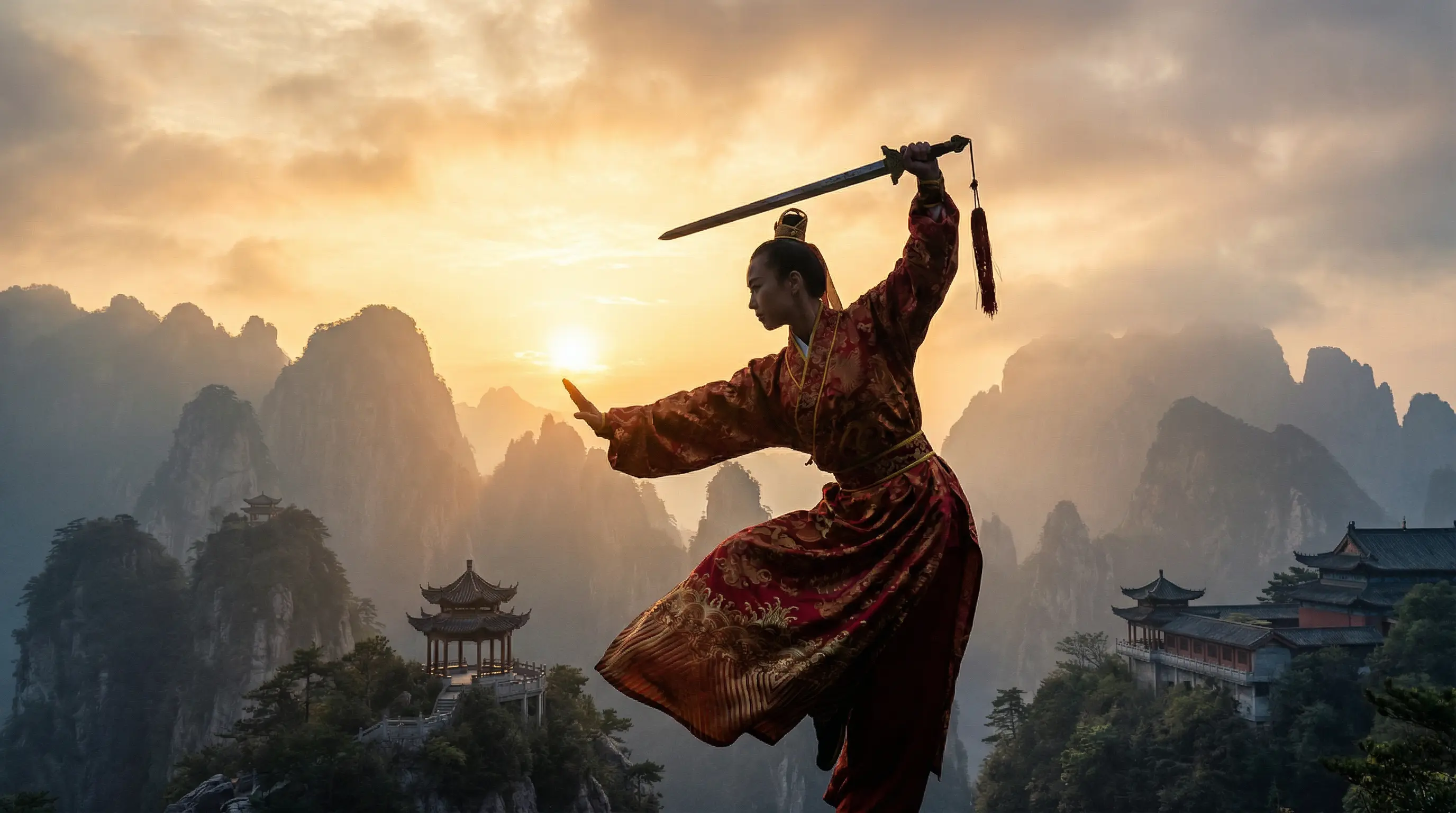 乡村艳旅 武术表演视频封面